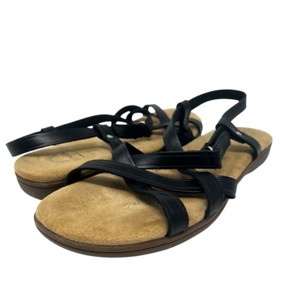 G.H. Bass & Co. Black Strappy Sandals